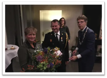 Jaap ontvangt zijn koninklijke onderscheiding