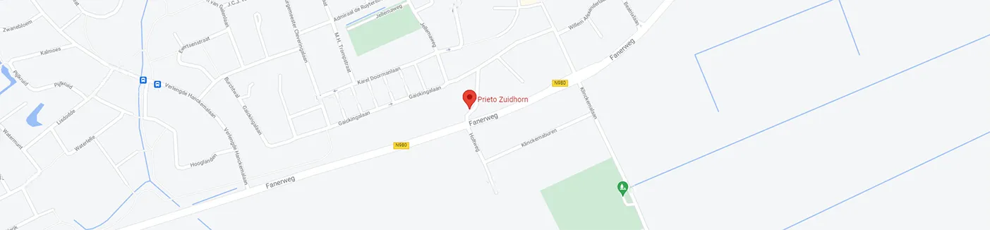 De winkel van Prieto aan de Holtweg in Zuidhorn