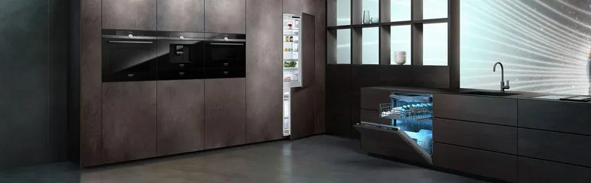 Inbouw ovens in de showroom van Prieto